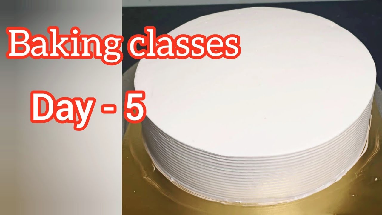 Online Baking Free Classes | Day 5 | How To icing Cake ||Chandrika Behera