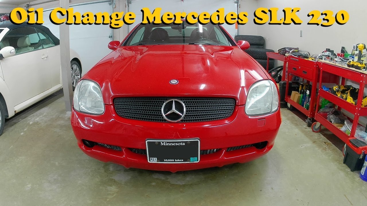 Oil Change Mercedes SLK 230