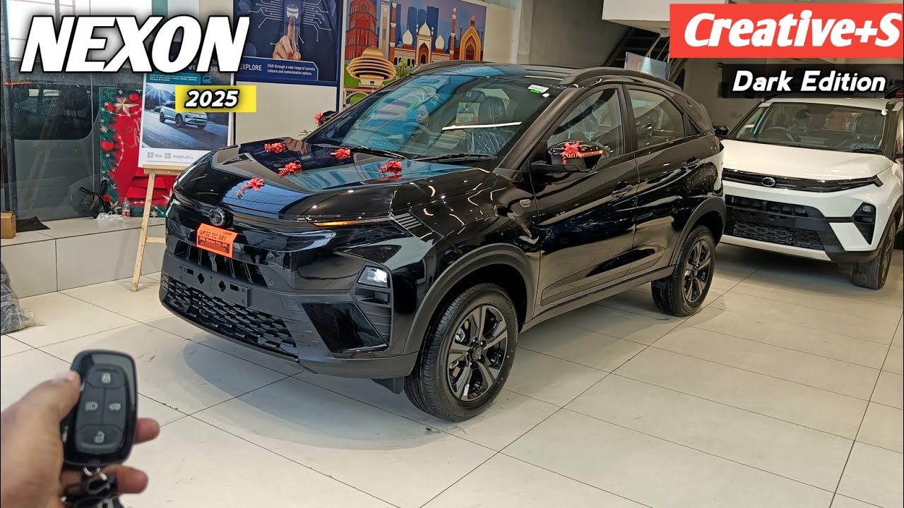 Tata Nexon Dark Edition 2025 😍| Nexon Creative+S Dark Review 💪| Tata कि Black Beast ❣️
