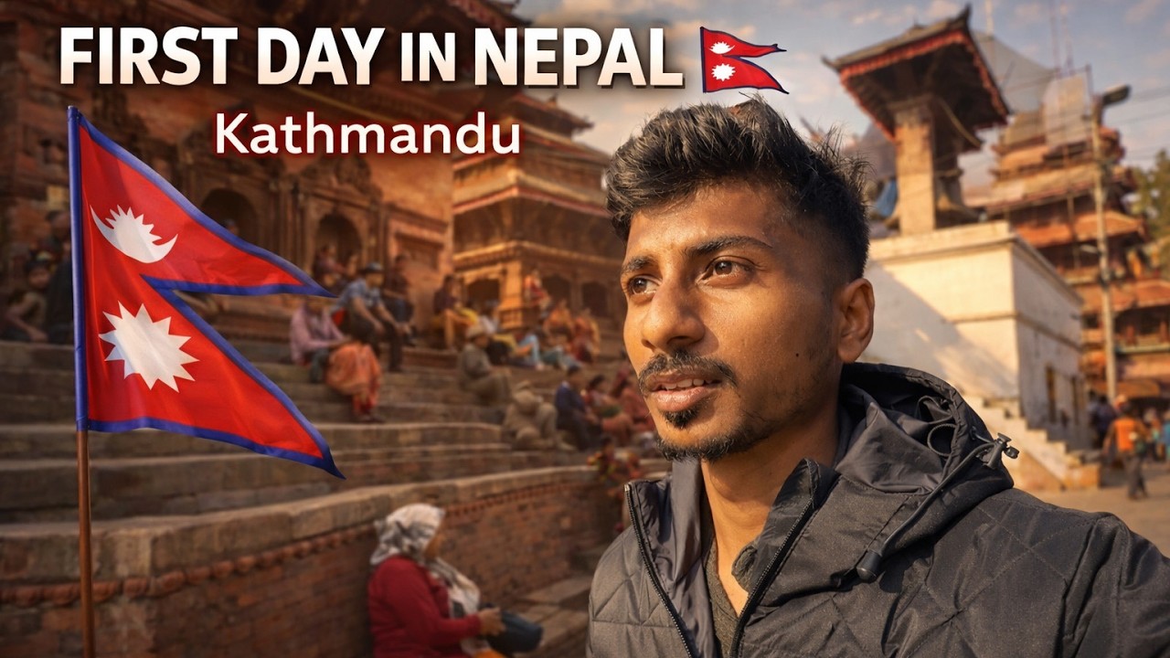 My First Day In Nepal Kathmandu || 🇳🇵