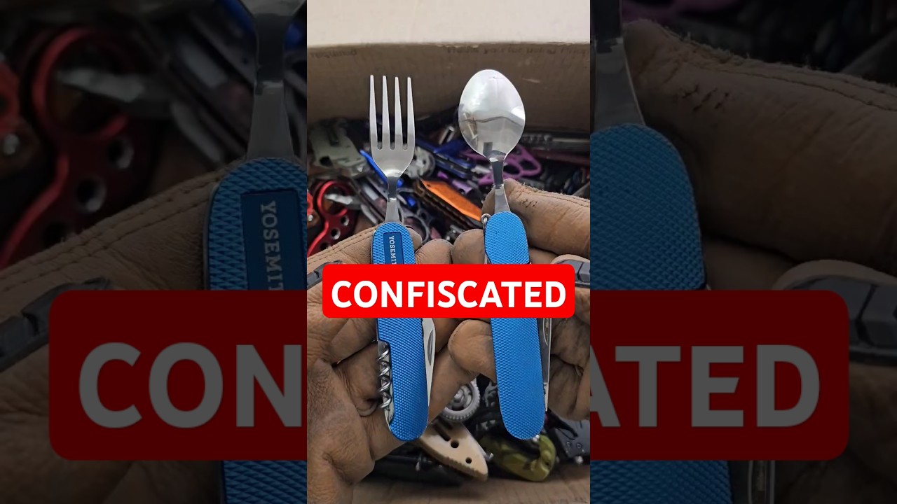 I Bought 50 POUNDS Of TSA Confiscated Knives And I CAN'T BELIEVE They Took...