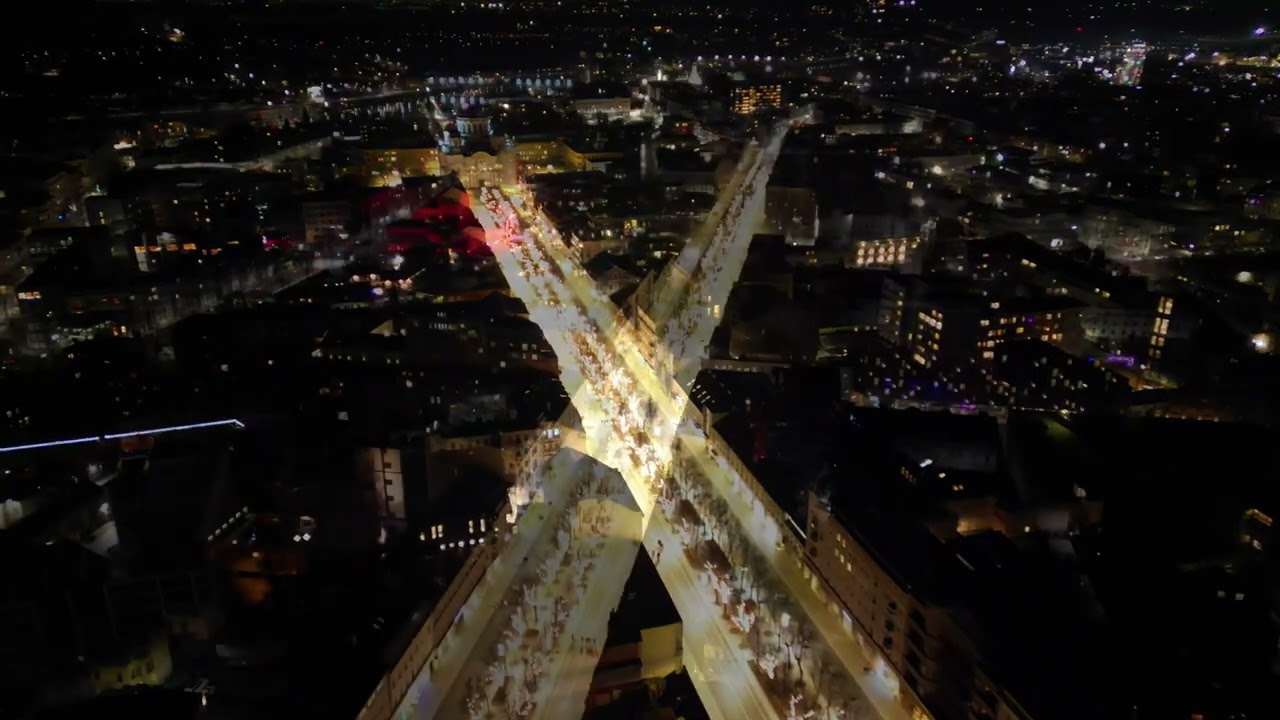 Kaunas Night 4k