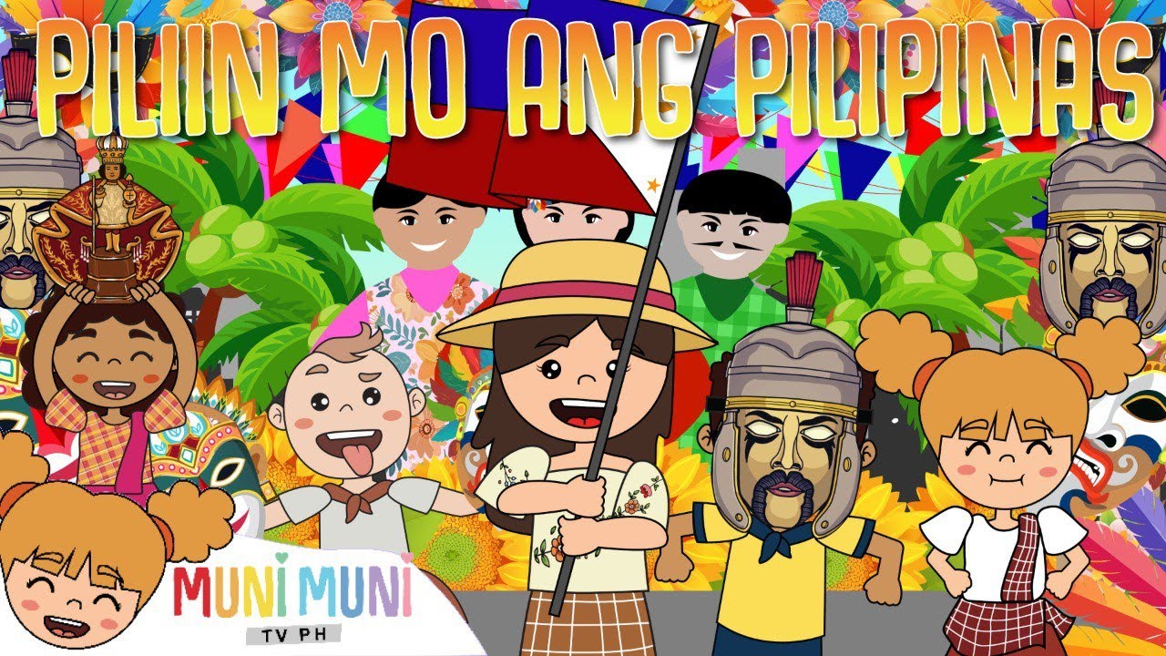 PILIIN MO ANG PILIPINAS | Animated Filipino Nursery Rhyme | Muni Muni TV PH
