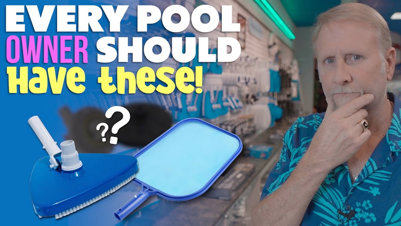 7 Cleaning Essentials You NEED For Your Pool!