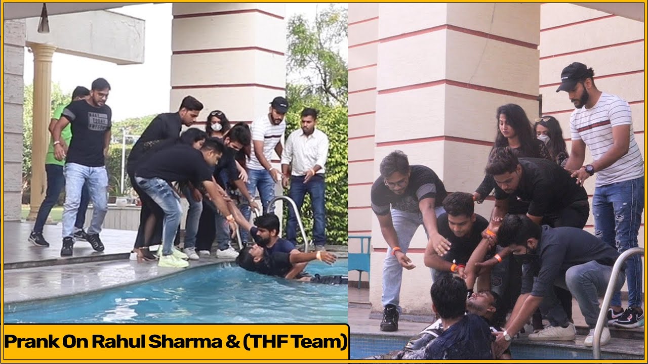 Prank With Rahul Sharma & THF Team | Funky Joker