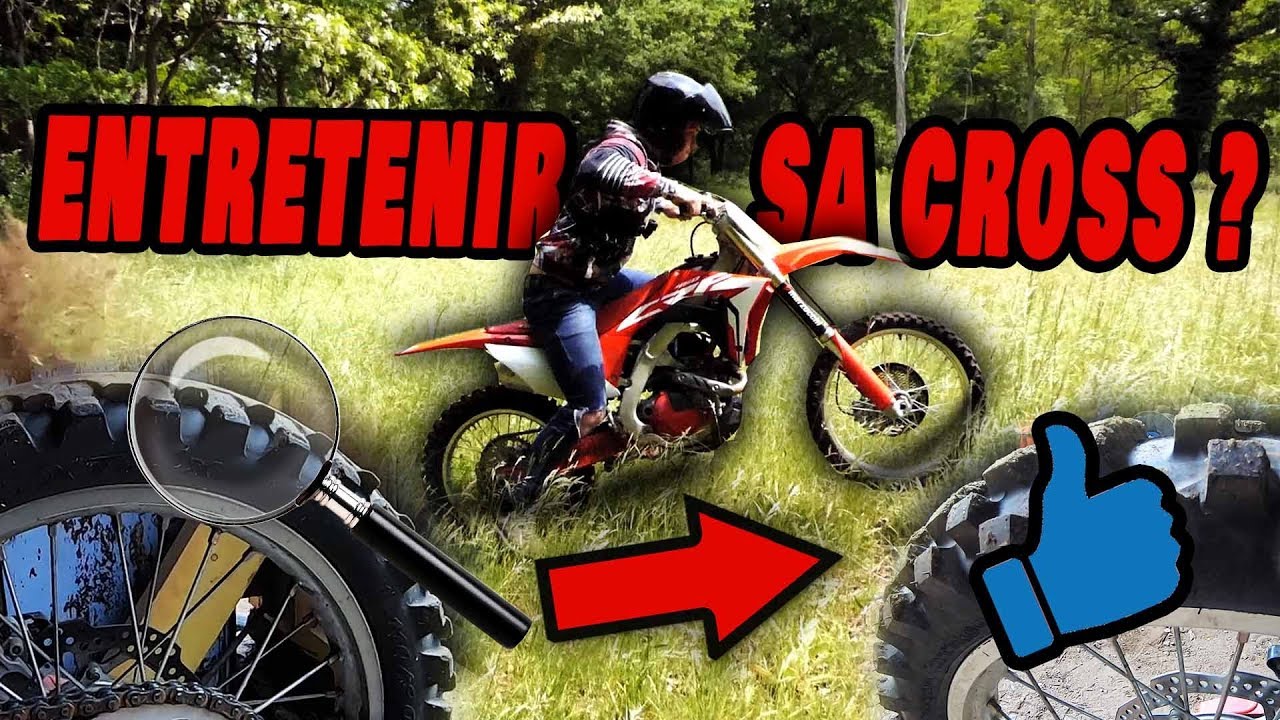 Comment entretenir sa moto cross ?