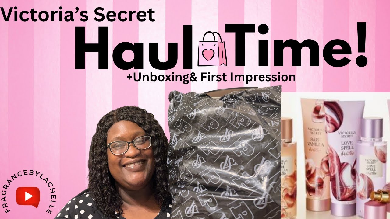 Victoria’s Secret Haul & Unboxing ✨ | First Impressions of NEW Scents!