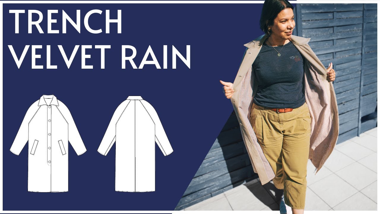 Coudre le trench coat Velvet Rain