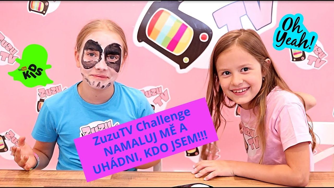 NAMALUJ MĚ A J&Aacute; UH&Aacute;DNU, KDO JSEM! Challenge ZuzuTV