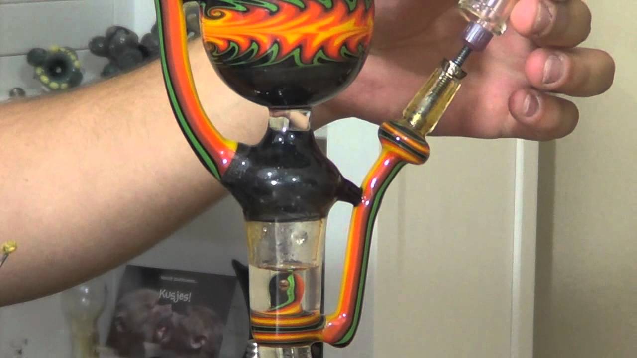 Crondo Glass Oil Rig/ Wine glass
