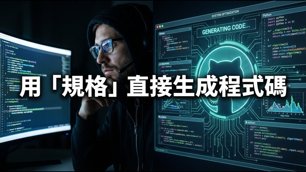 Prompt Engineering 已死？GitHub spec-kit 實測：用「規格」直接生成程式碼，品質翻倍！