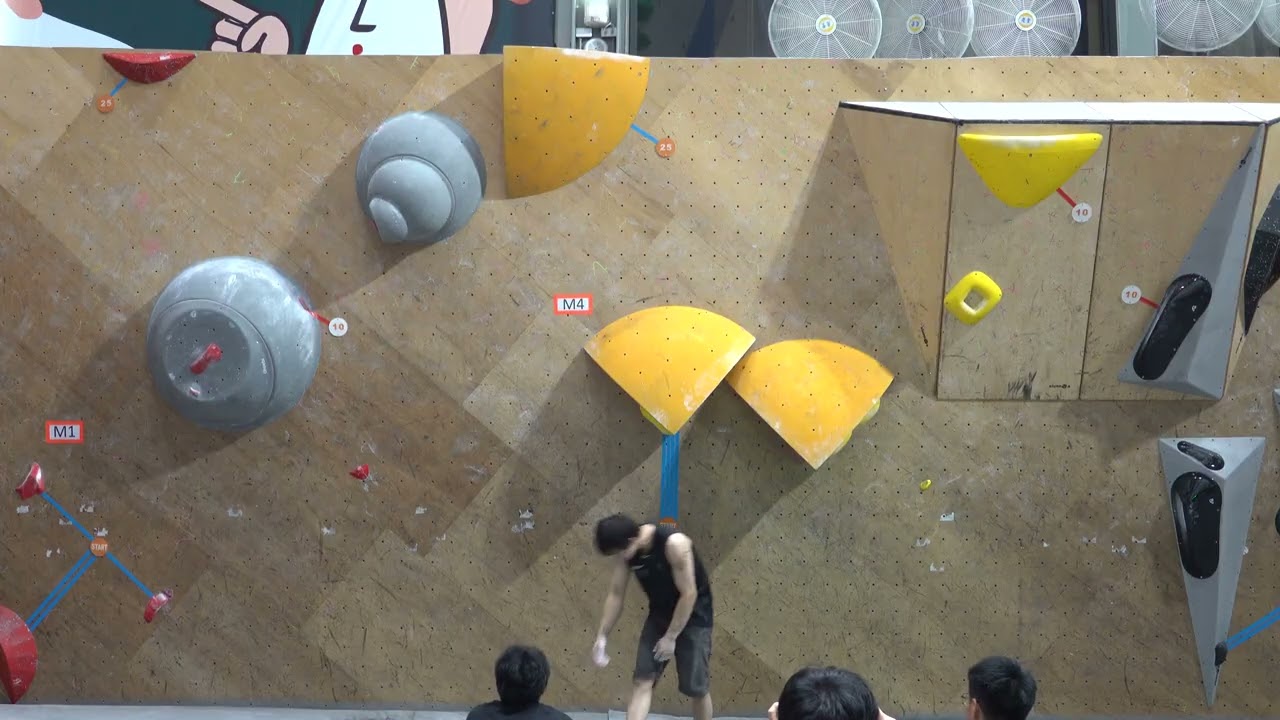 2025全國抱石錦標賽-林嘉翔決賽路線四