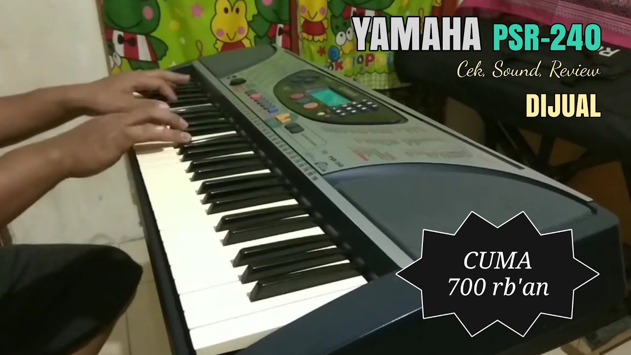 YAMAHA PSR-240 | Cek Sound | Review | SOLD