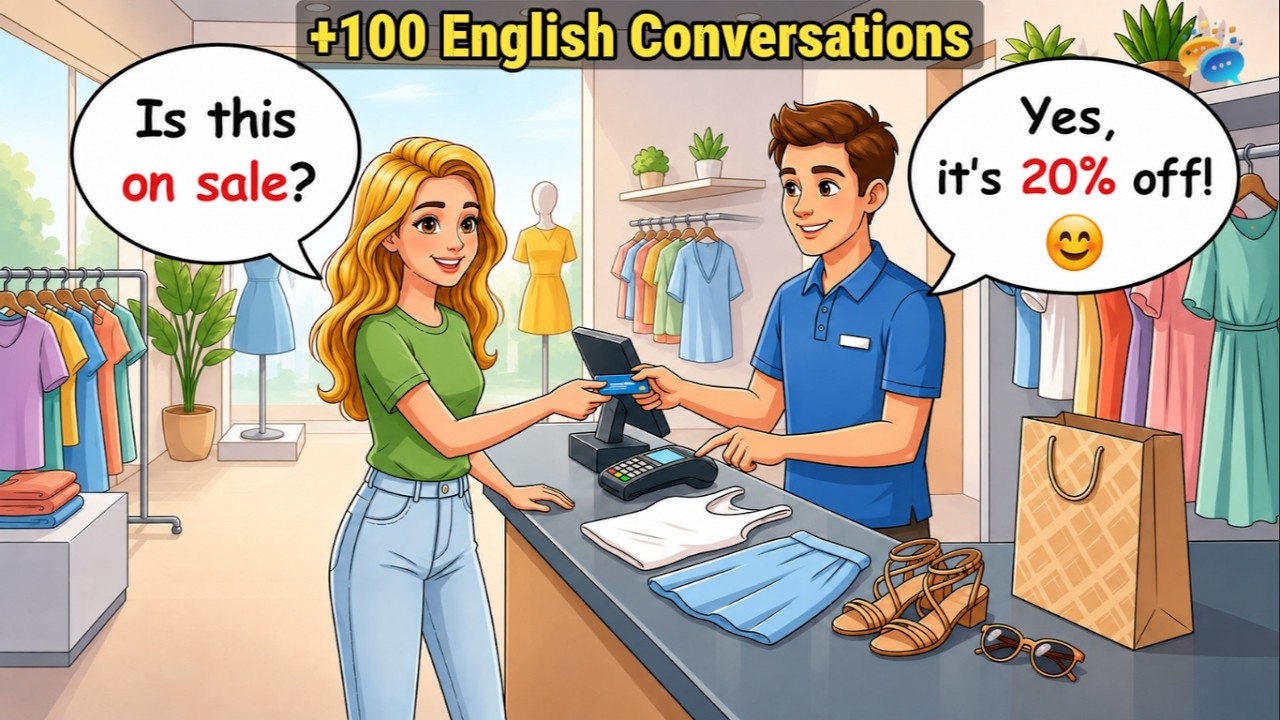2 Hours of Easy English Conversations | Learn English for Beginners (A1-A2) 🗣️