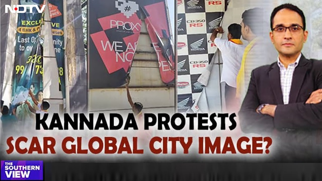 Will Vandalism By Kannada Groups Scar Bengaluru's Image? | The Southern View