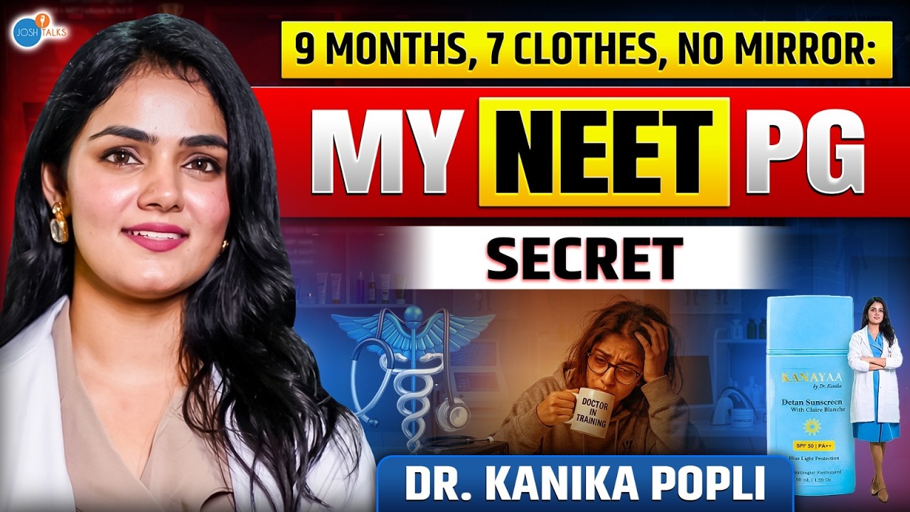 What It Really Takes to Become a Doctor | Dr. Kanika Popli | Josh Talks #motivation #neetmotivation