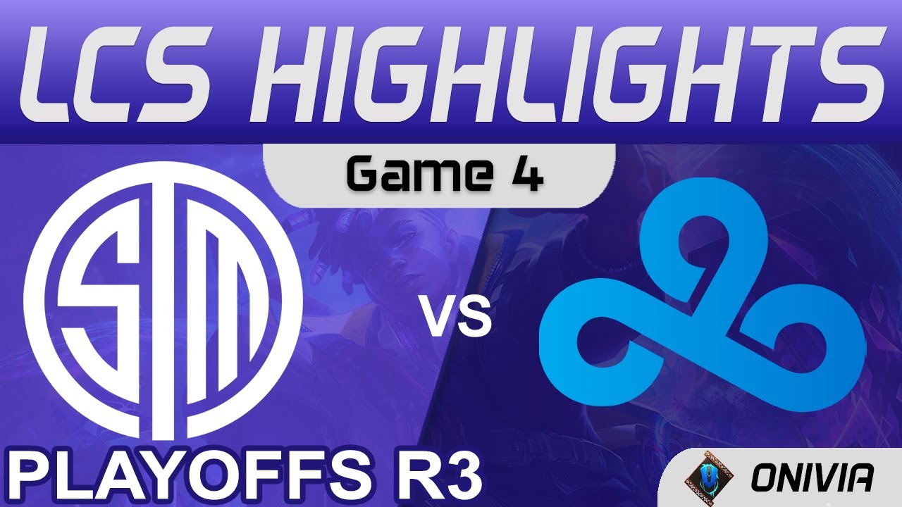 TSM vs C9 Highlights Game 4 Round3 LCS Summer Playoffs 2021 Team SoloMid vs Cloud9 by Onivia