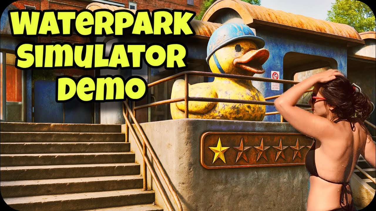 THIS GAME MADE SAFETY OPTIONAL - Waterpark Simulator Demo