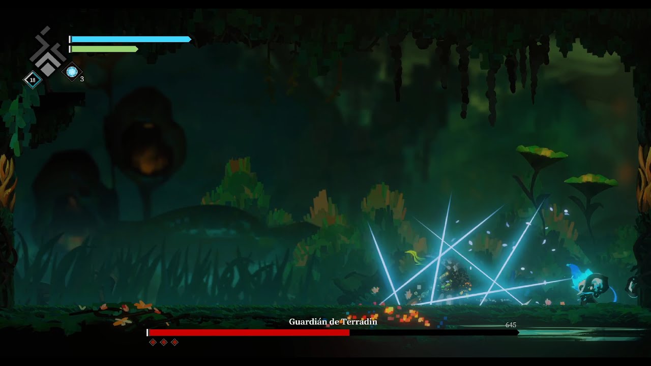 Demo Solateria #3 Bosses Fidiel y Guardi&aacute;n Terradin #solateria #metroidvania #gameplay #games