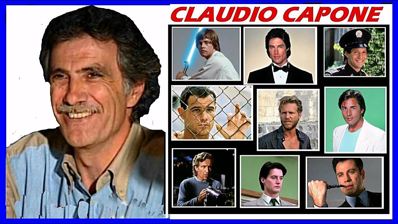 CLAUDIO CAPONE  (i grandi doppiatori italiani)