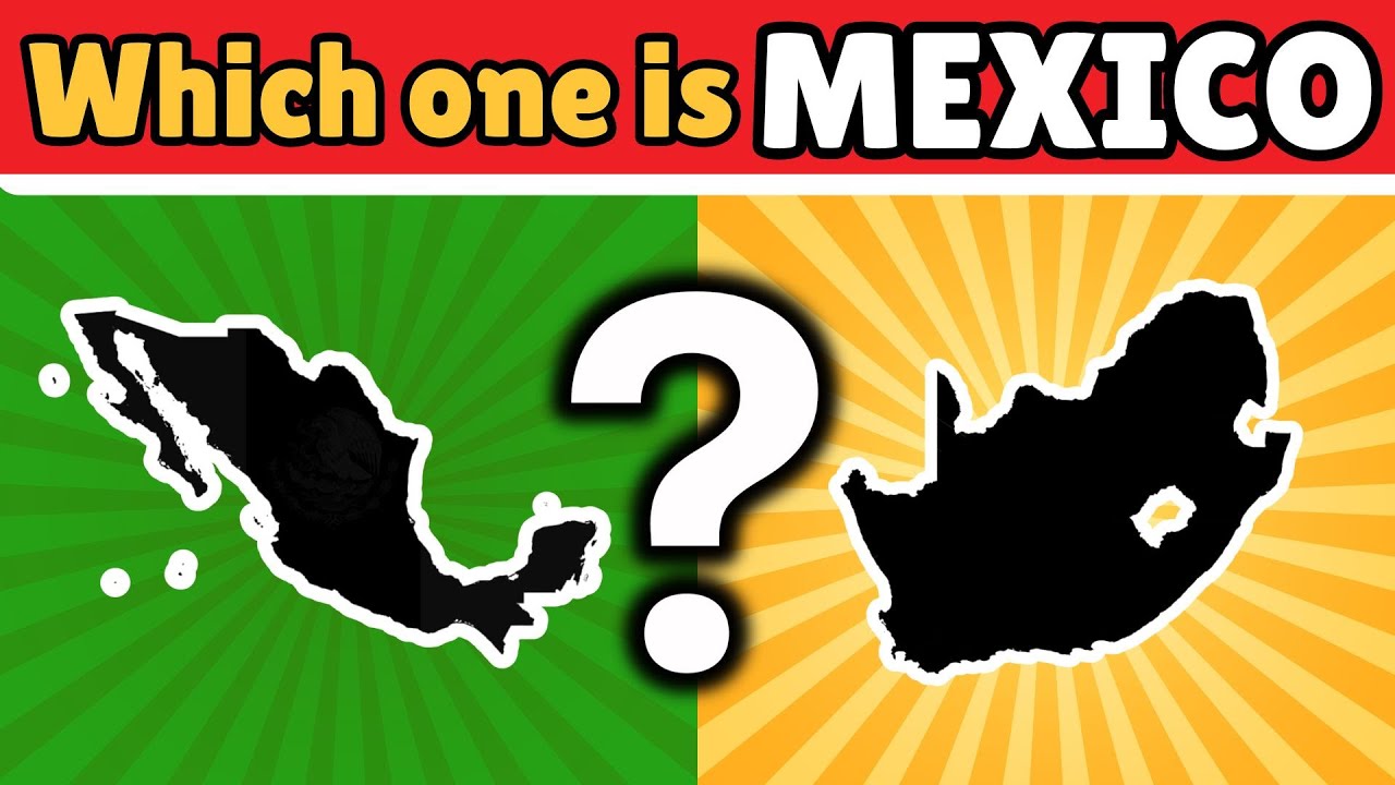 HARD LEVEL - GUESS THE COUNTRY FROM IT'S SHAPE | THIS OR THAT #quiz #flag