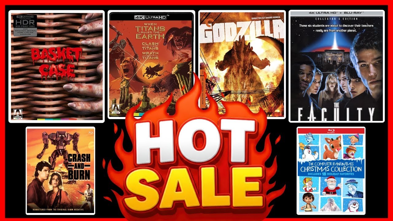 🎬 Amazon Physical Media Sales on 4K & Blu-rays!🔥