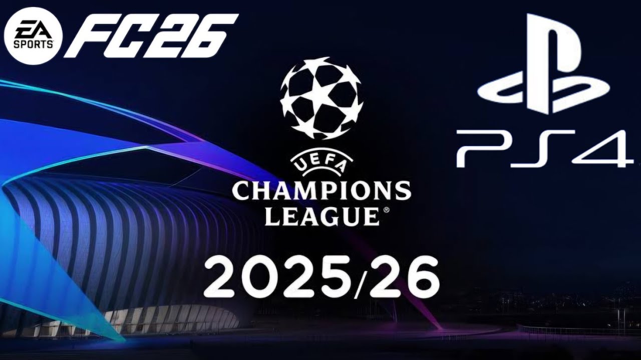 EA FC26 PS4 UEFA Champions League Full Gameplay Walkthrough