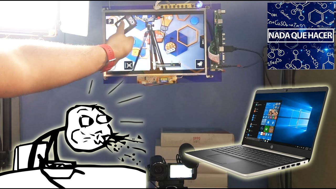 Convierte la pantalla de tu  LapTop portatil vieja en un monitor  o TV | NQUEH