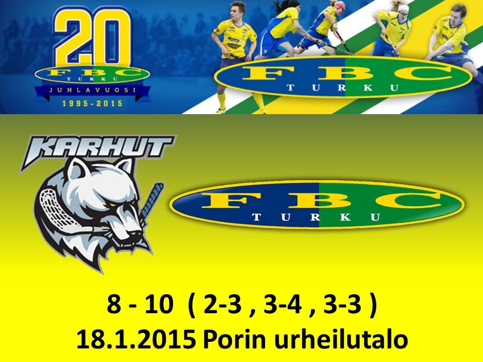 FBT KARHUT - FBC TURKU maalikooste 18.1.2015