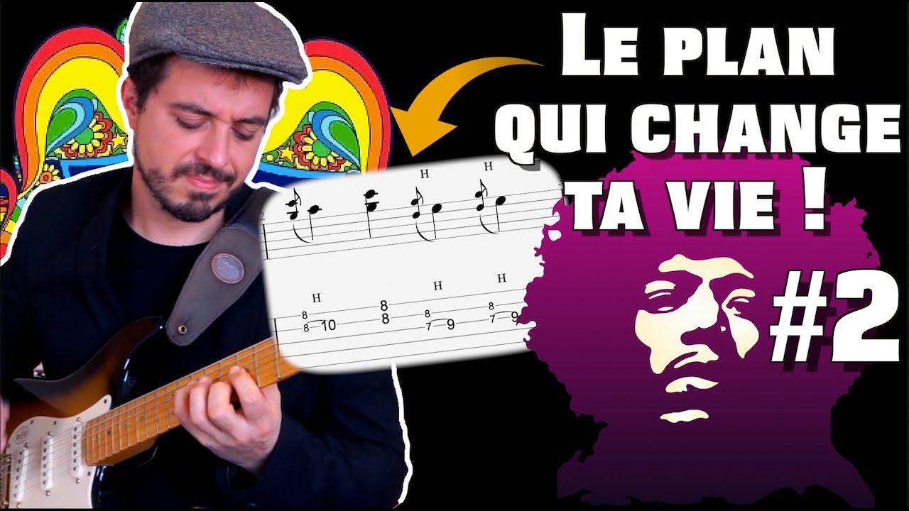 🔥 TUTO n°2 - Glisser des phrases HENDRIX entre 2 Accords