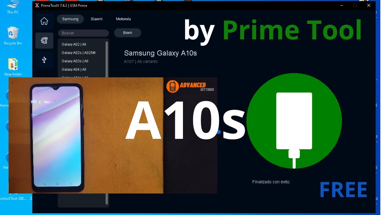 Samsung Galaxy A10s FRP Bypass 2026 | Prime Tool v7.4.2 FREE