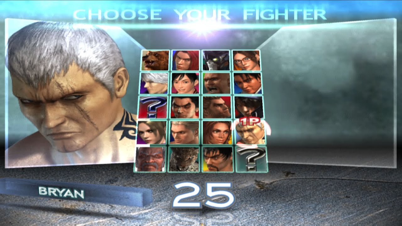 Tekken 4║Bryan Fury║Story Battle Playthrough║1080p 60 FPS║