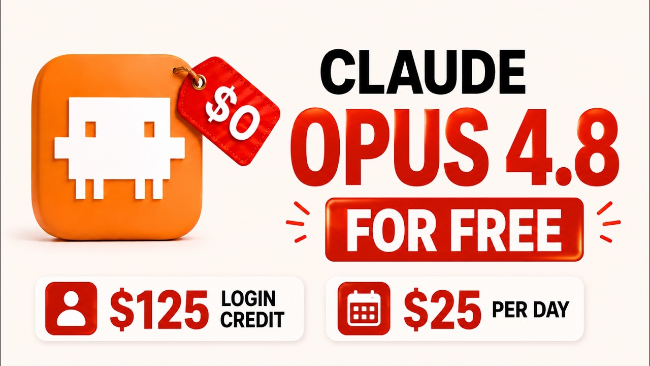 Я получил Claude Opus 4.8 БЕСПЛАТНО! (Без кредитной карты, без Ollama)
