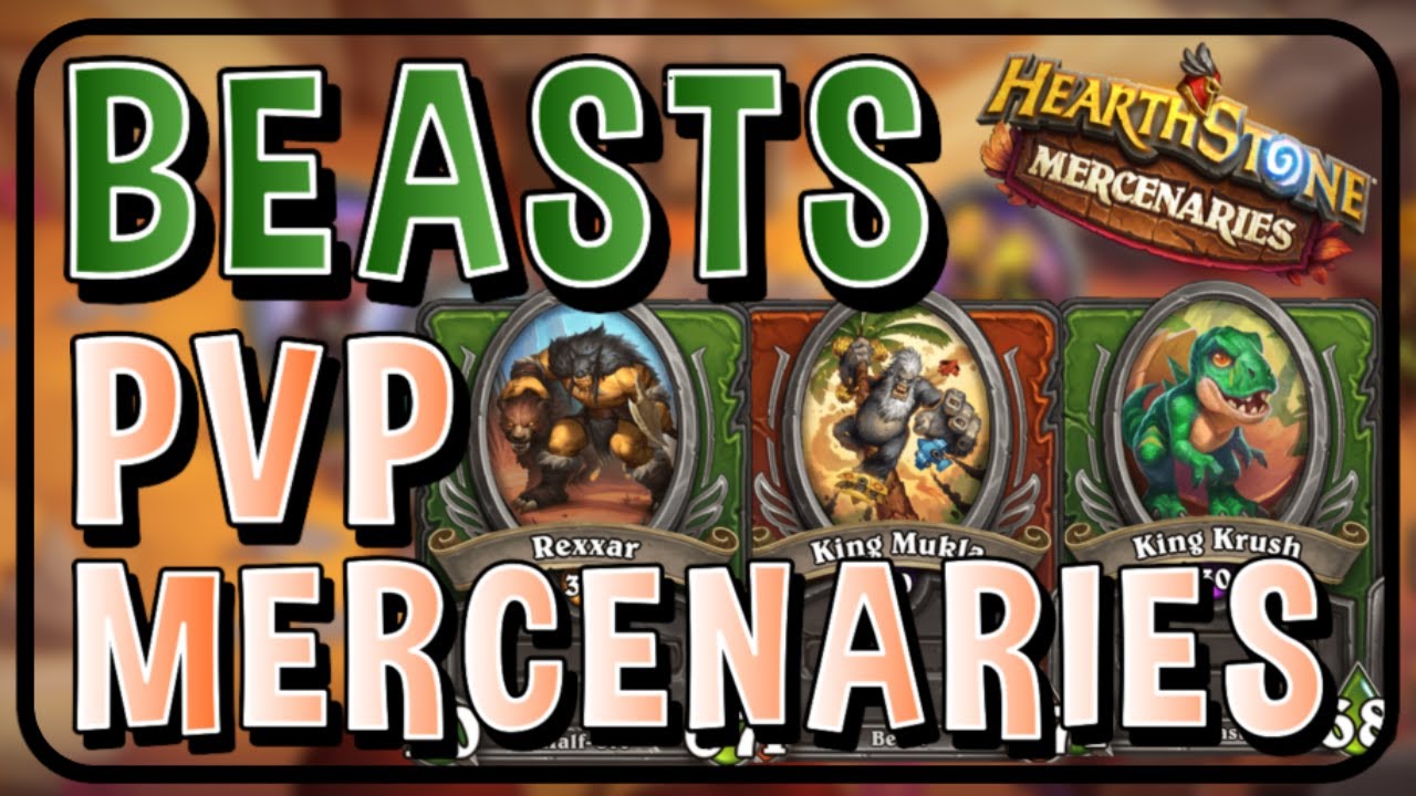 ANTI CASTER - CRAZY BEAST PVP BUILD!! | Hearthstone Mercenaries |