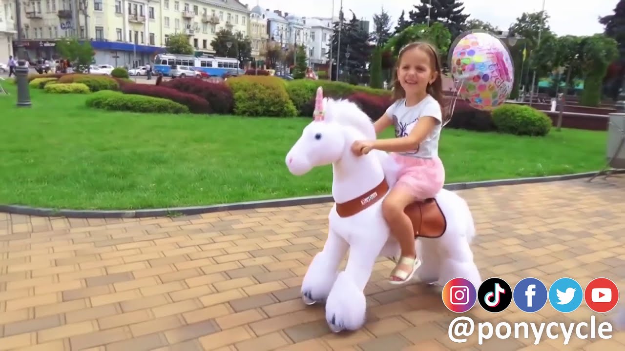 Ultimate Big Gift born --- PonyCycle ride on horse toy