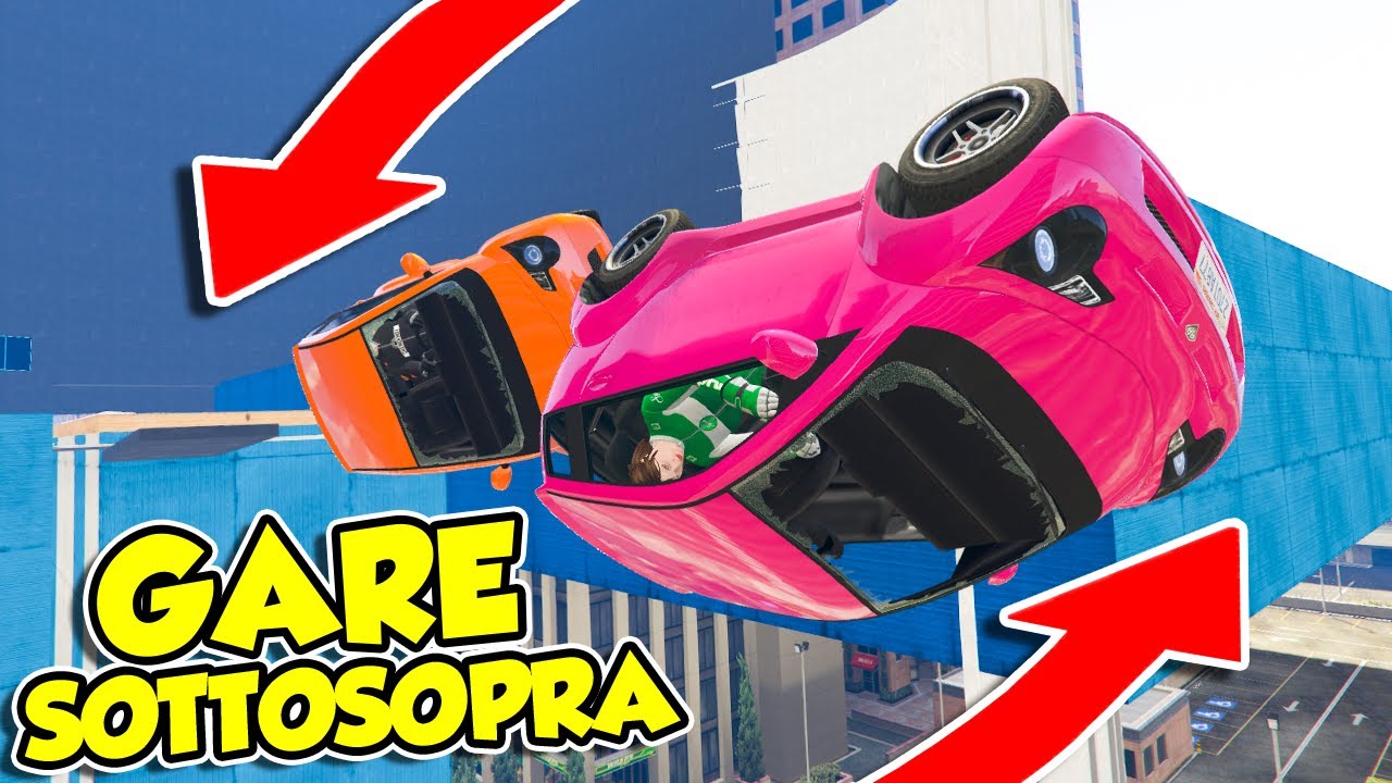 Gta 5 ITA - Gara sincronizzata con acrobazie! - W/SpJockey