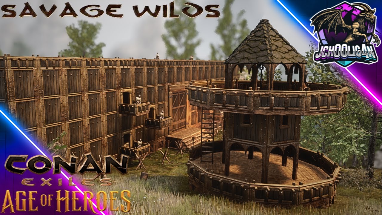 Can 10 Archers Hold the Wall? | Conan Exiles Savage Wilds E13
