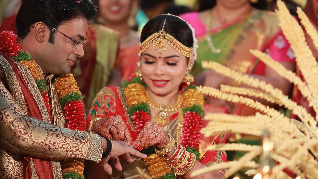 ANAGHA HARISH WEDDING RECEPTION AT BHASKAREEYAM