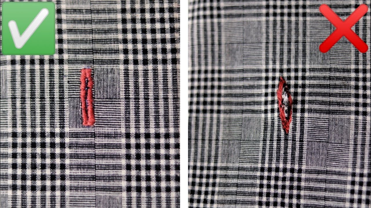HOW TO MAKE BUTTONHOLES WITH ANY SEWING MACHINE!! | NDIFON NTUI |