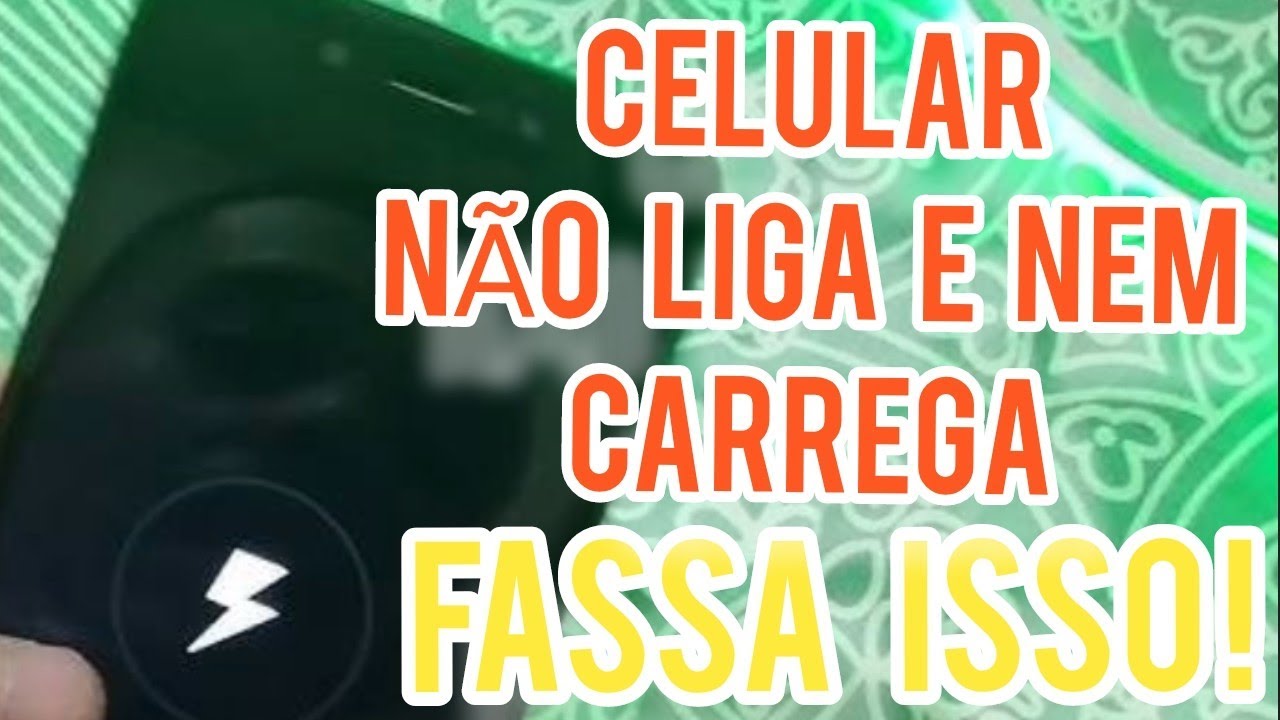 Celular da Motorola não carrega Solução