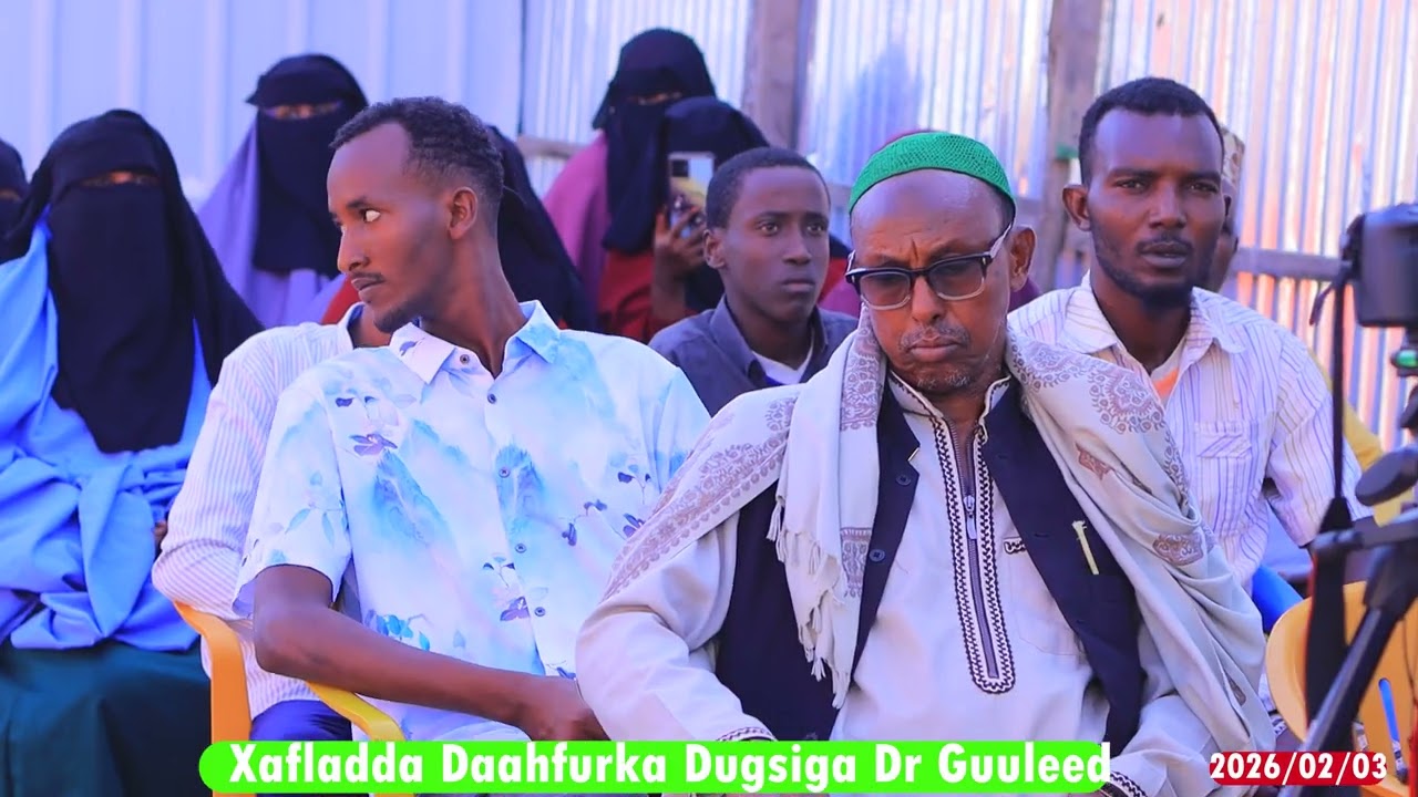Xafladda Daahfurka Dugsiga Dr Guuleed  Ee Xaafadda Macaani