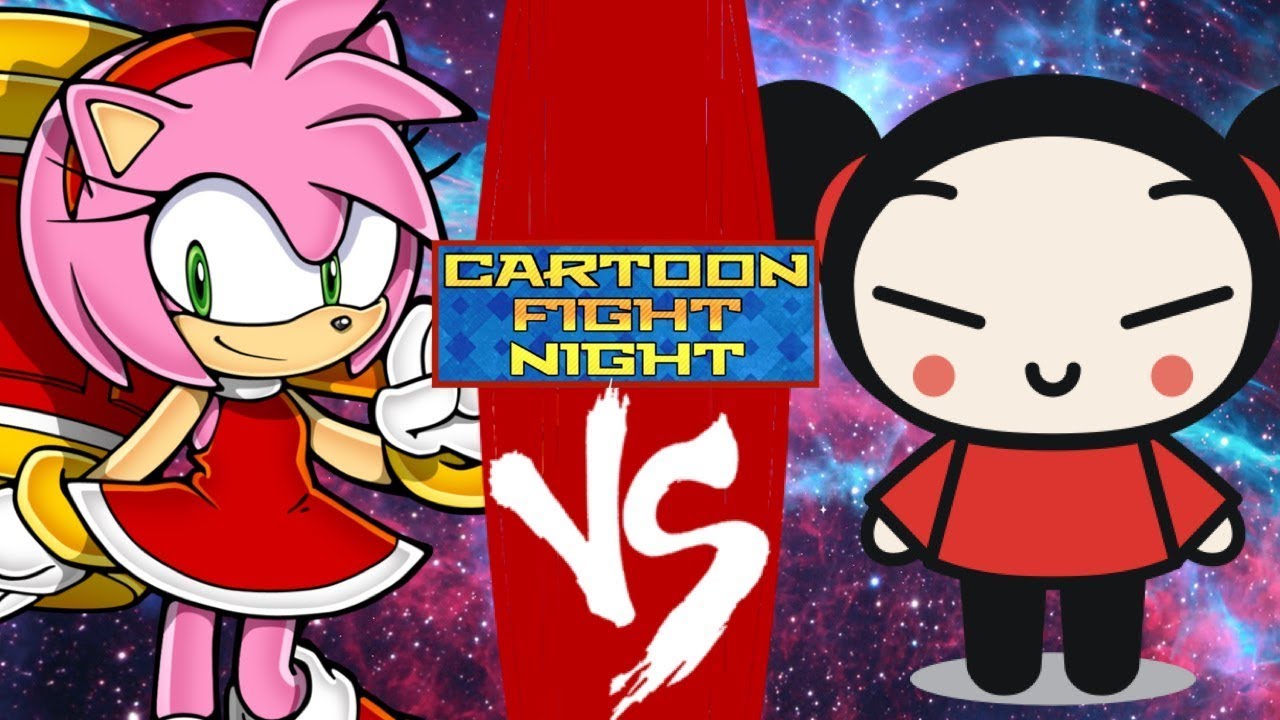Amy Rose vs Pucca! Cartoon Fight Night Episode 66!