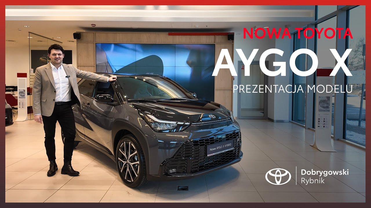Prezentacja nowej Toyoty Aygo X! 🚗 | Pierwsza hybryda segmentu A| Toyota Dobrygowski Rybnik