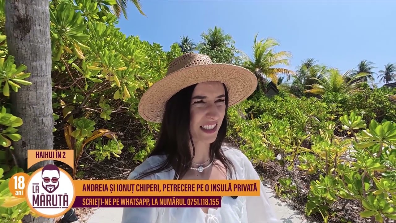 Andreia și Ionuț Chipari, petrecere pe o insulă privată