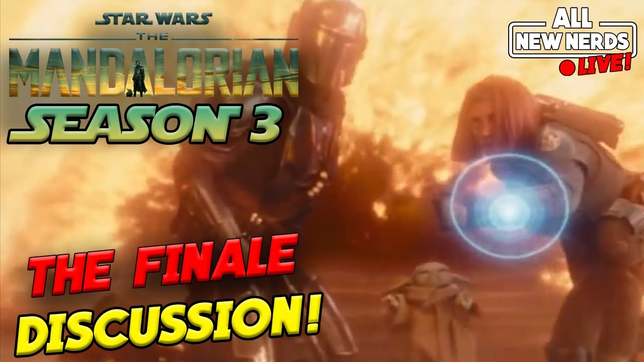 Star Wars The Mandalorian Season 3 Finale Discussion! ANN LIVE!