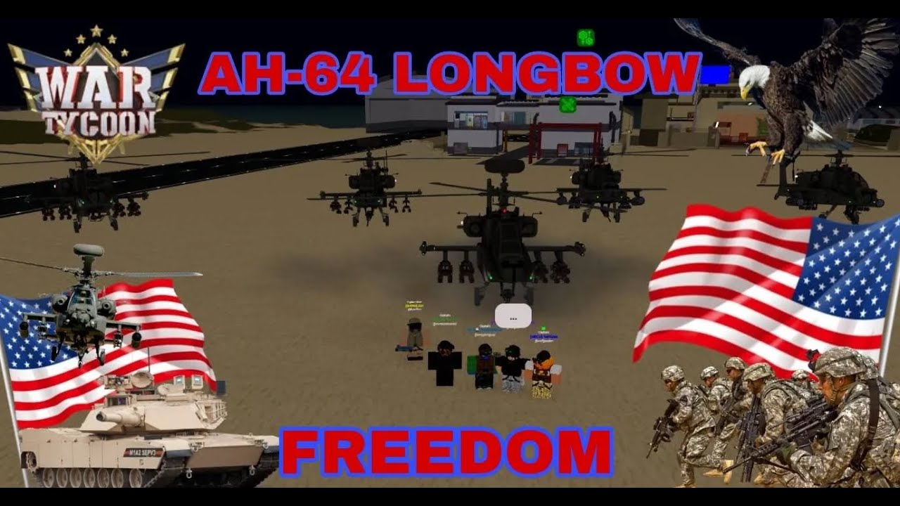 ABSOLUTELY ANNIHILATING PLAYERS WITH THE AH-64 APACHE LONGBOW IN WAR TYCOON!