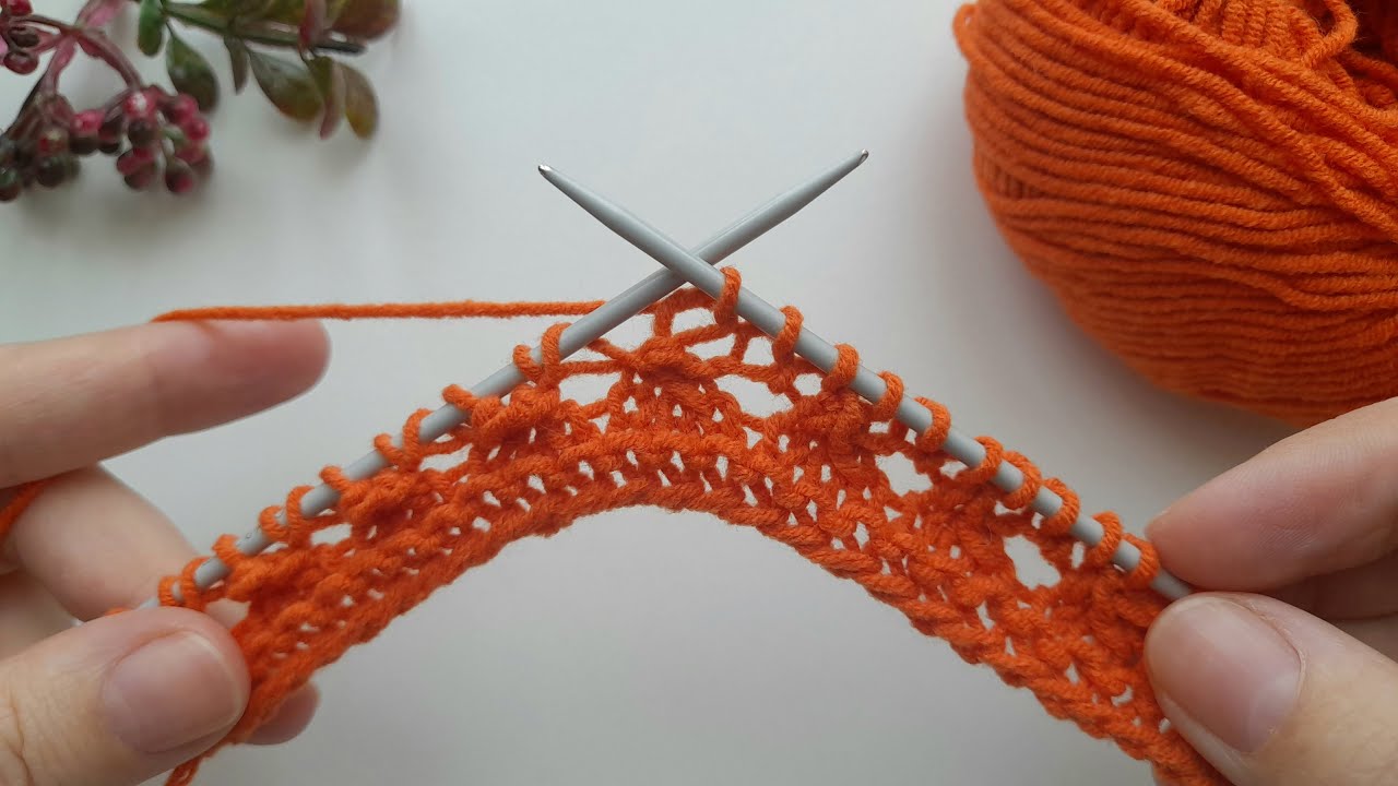 Perfekt ❤️ Einzigartige Strickstiche! Einfaches und schönes Strickmuster
