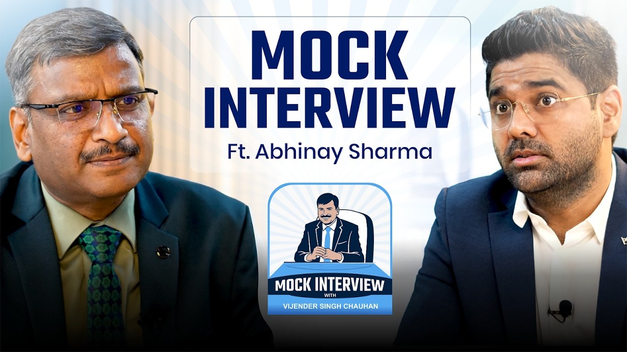 Abhinay Sharma on SSC Protest, NEET, UPSC Coaching Industry & Power | Mock Interview