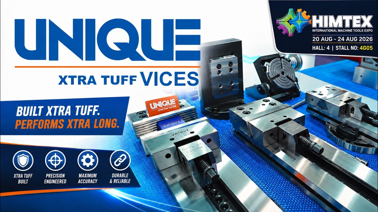 Unique Extra Tough Vises at HIMTEX 2026 | Precision Vises & Work-holding Solutions