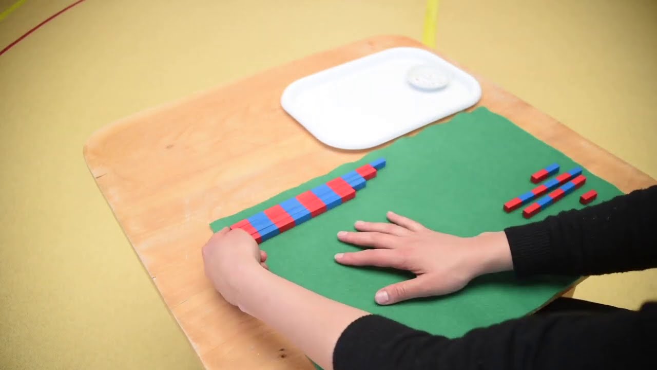 Montessori en casa: Barras Numéricas